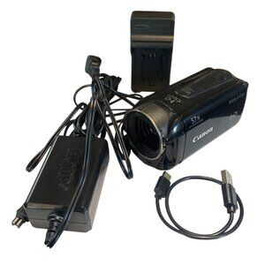 Canon VIXIA HF R500 Camcorder 57x Advanced Zoom HD No Memory Card